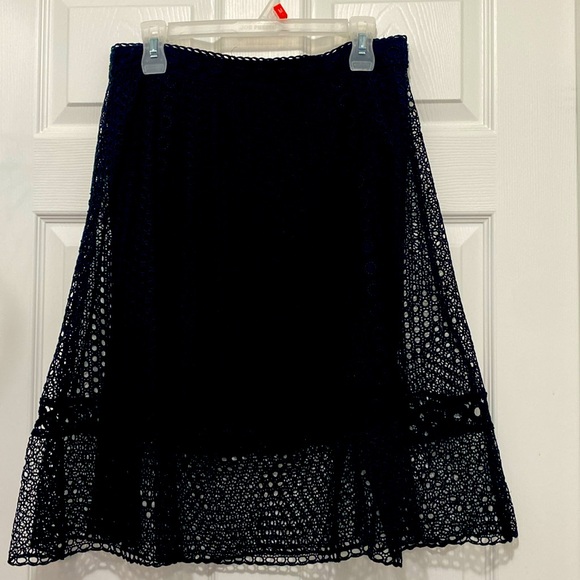 BNWT Le Chateau Black Islet Skirt - Size 10 - Picture 1 of 10